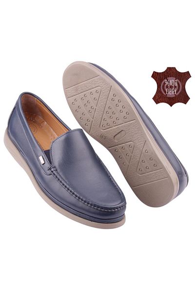 DETECTOR Genuine Leather Orthopedic Lightweight Soft Perforated Men's Shoes