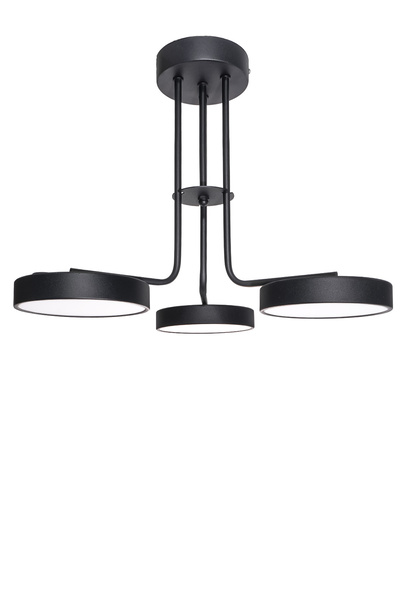 Fer Avize Mango Led Avize Modern Başlıklı Enerji Tasarruflu Dekoratif 3 Renk Işık Salon Mutfak Çocuk Odası