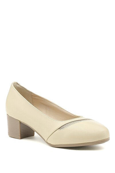 Polaris 162407.z2fx Bej Kadın Topuklu Ayakkabı