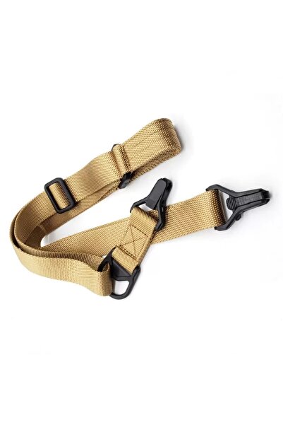 BORA TAKTİK Çift Nokta Mandallı Tüfek Askı Kayışı,(Tek noktaya da Dönüşebilir)