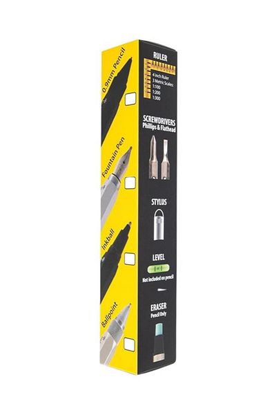 Monteverde One Touch Tool Chrome Ballpoint Pen Golden Yellow