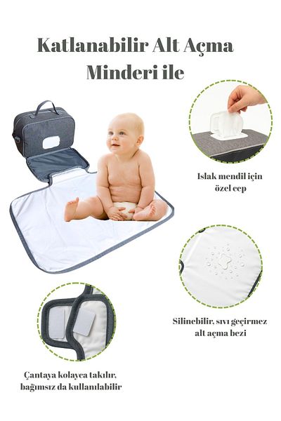 Lucky Day Mother Baby Care Bag and Organizer, Baby Stroller Bag, Premium Multi-Purpose Mother Bag