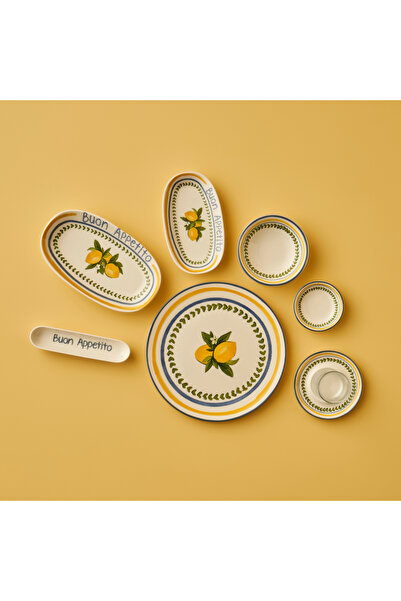 Bella Maison Lemoncello Porselen 26 Parça 6 Kişilik Kahvaltı Takımı
