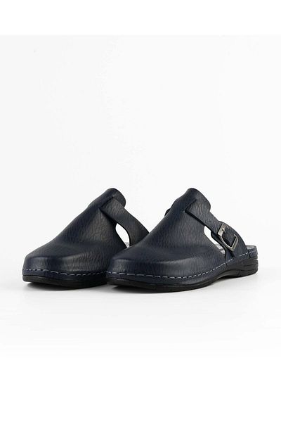 DR KLOMPA Ανδρικές παντόφλες Navy Blue - Sabo Orthopedic Sole Comfortable