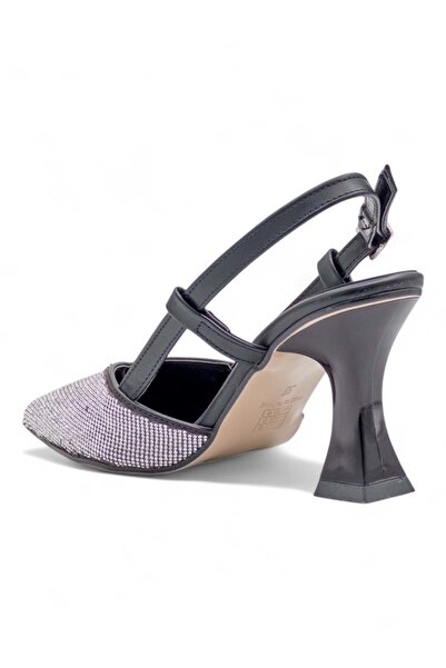 WHİTE ANGEL Stone Gown with Gown Heels