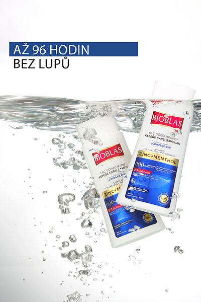 Bioblas 360 ML Mentol Freshness – šampon proti lupům 2v1