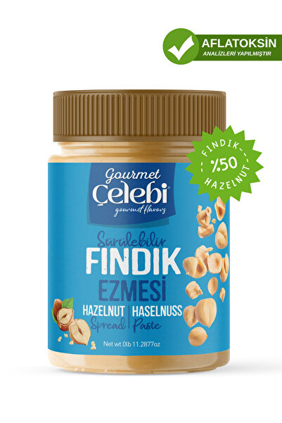 Gourmet Çelebi Fındık ezmesi 320 gr. 320 Gr