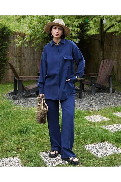PİNK FLY Cepsed Casual Double Suit