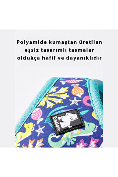 True Love Blossom Step-In Mavi Köpek Göğüs Tasması