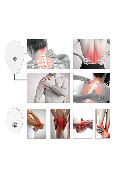 zenifique Aparat de electrostimulare ®, cu 4 electrozi, cronometru, fără fir, negru