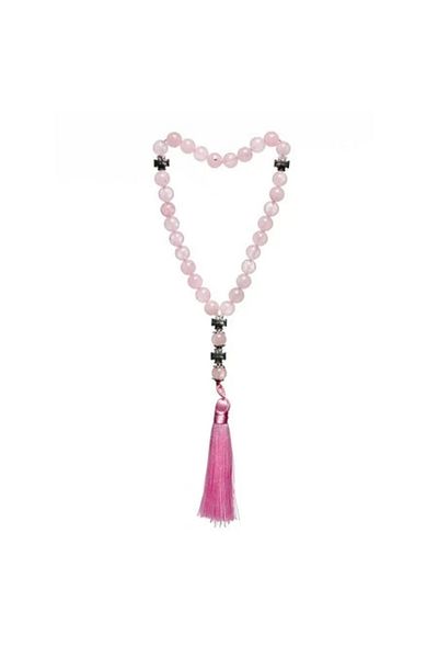 Universal Rosaries made of semi-precious stones Rose Quartz