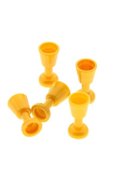 LEGO Accessory Moc Custom Minifigure Minifigure Gold Cup Goblet Mug 2 Pieces Will Be Sent
