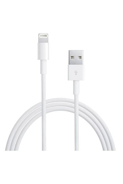 Evelise Cablu de date și încărcare USB - Iluminare, 8 pini, 1m, Încărcare rapidă, Alb
