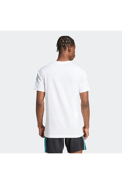 adidas Ανδρικό λευκό μπλουζάκι Mercedes Amg Petronas Formula One Team (JV5457)