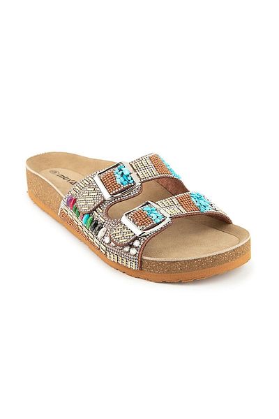 Muya Paa Anatomical Sole Women's Slippers Brown
