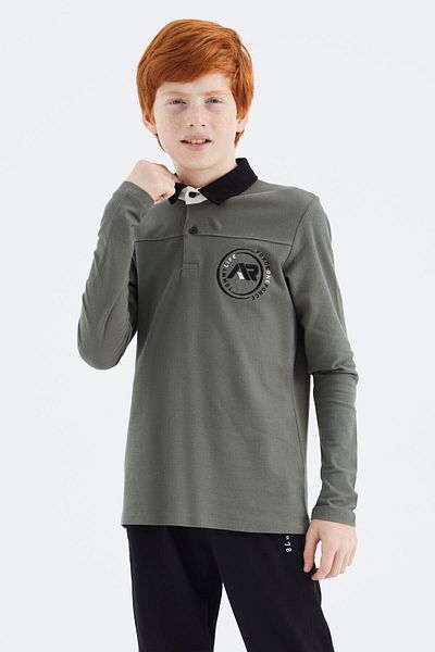 TOMMY LIFE Polo Collar Boy's T-shirt - 11172