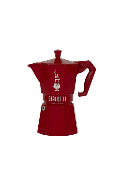 Bialetti Moka Express Excl. Kırmızı 6 Cup