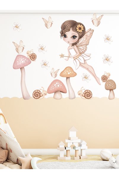 aiki Nature Fairy Children's Room Glass, Wall Sticker Set