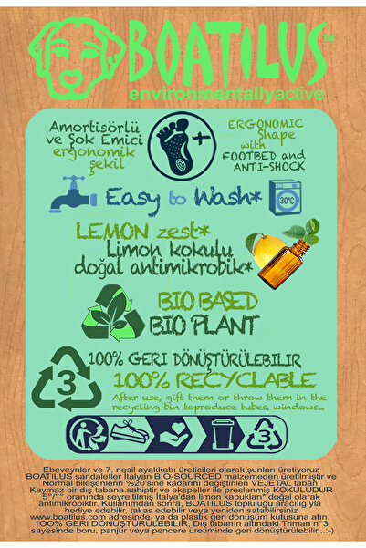 BOATILUS Bioty-F Pastelgreen/White Kids Sandals