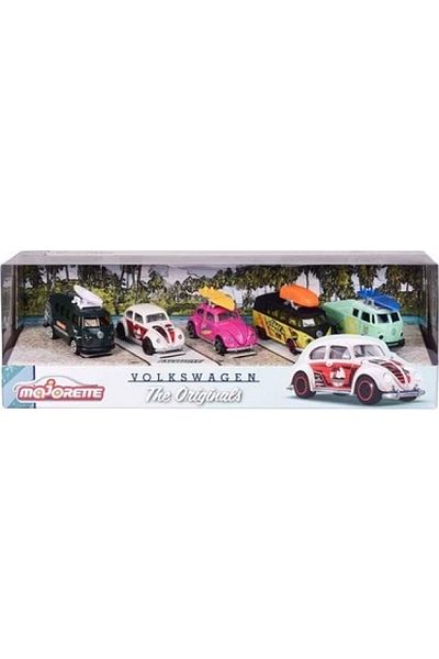 Majorette Volkswagen the Originals Collection Pack of 5