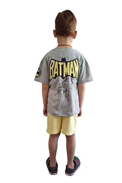 Tiny Boy's Character Detailed T-Shirt and Shorts Set
