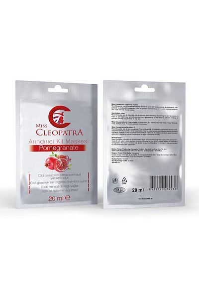 Miss Cleopatra 20 ml Clay Mask - Pomegranate