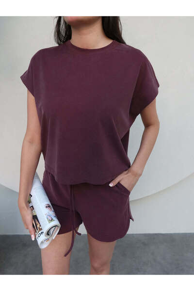 ESRAHELVACI Zero Sleeve Shorts Set