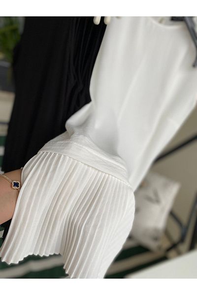 ROZIER White Pleated Underwear