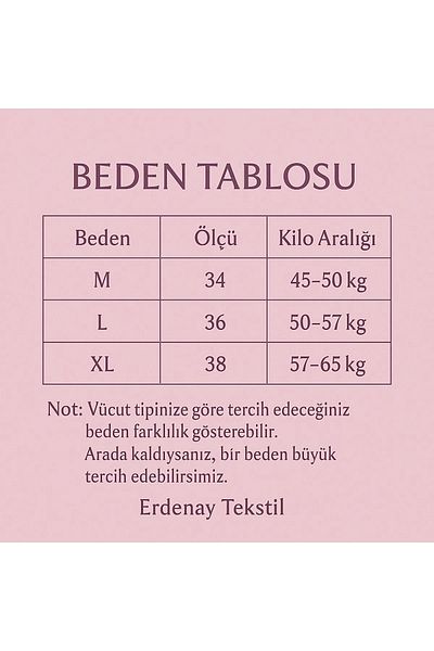 Erdenay Tekstil Υψηλής ποιότητας χτενισμένο βαμβακερό γυναικείο εσώρουχο μπικίνι Συσκευασία 6 τεμαχίων