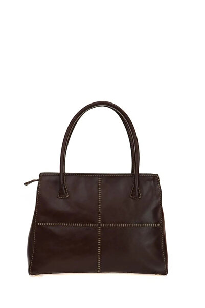 GÖN Kadın Yomra Deri Çanta NAKIŞ İŞLEMELİ