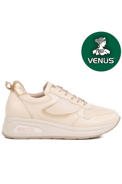 Kids Club Shoes Pantofi clasici Venus Jura din piele naturală ortopedică Oxford pentru femei BEJ