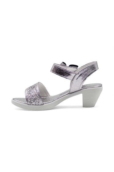 Shoes Varkan Heel Girl's Sandals Smoked