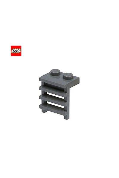 LEGO Technic Moc Custom Accessory Brick Plate Dark Gray 1 X 2 Ladder Staircase 4 Pieces