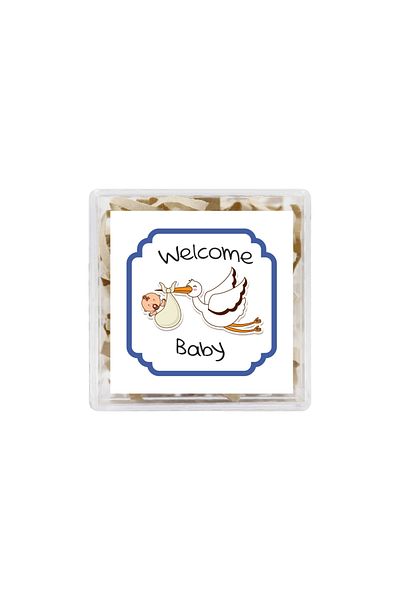 reprodesign 15 Pieces 4.5 cm Welcome Baby Themed Label Model-6