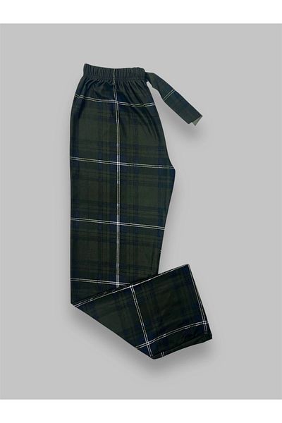 Erdenay Tekstil Silky Textured Suede Pajama Bottoms