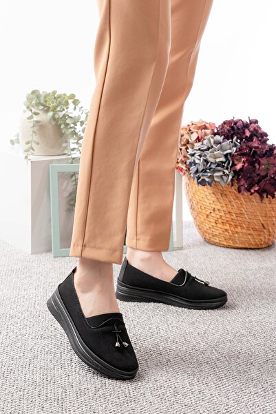 Slipcat Γυναικεία Mother Orthopedic Anti-Sweat Tassel Αντιολισθητικά Παπούτσια Μπαλαρίνες