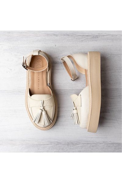 exclusives.ro Shoes - Augustino - Croco Nude - Size 38