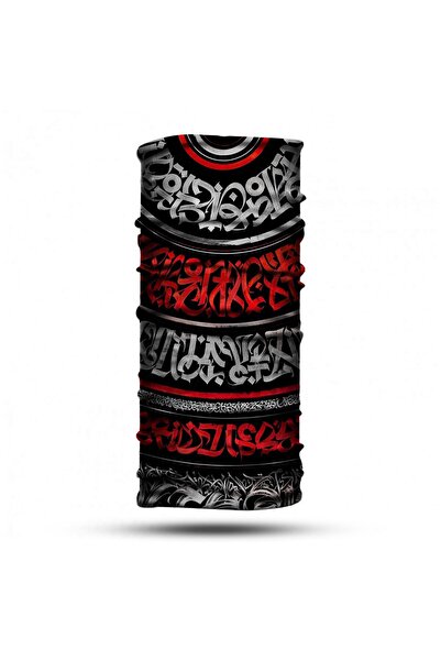 Bu Da Kaçar Mı طوق للرقبة على شكل قناع دراجة نارية - للجنسين، قابل للتنفس، مق...