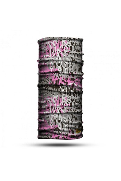 Bu Da Kaçar Mı طوق للرقبة على شكل قناع دراجة نارية - للجنسين، قابل للتنفس، مق...