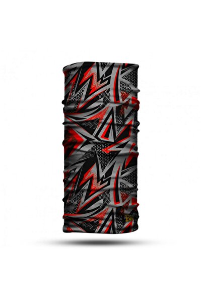 Bu Da Kaçar Mı طوق للرقبة على شكل قناع دراجة نارية - للجنسين، قابل للتنفس، مق...