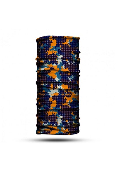 Bu Da Kaçar Mı طوق للرقبة على شكل قناع دراجة نارية - للجنسين، قابل للتنفس، مق...