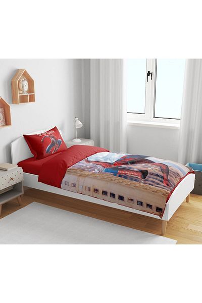 Erays Home Spiderman 3D Single Boy Bedding Set