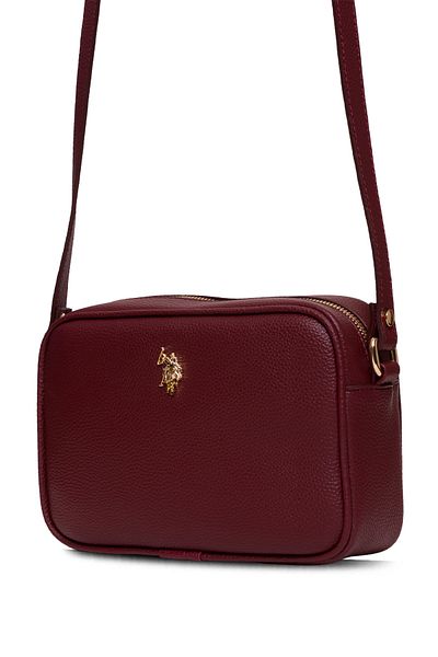 U.S. Polo Assn. Geantă de damă roșie Claret Us3246 Exclusiv online
