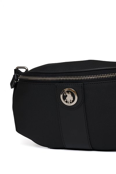 U.S. Polo Assn. New Black Women's Waist Bag Us3071