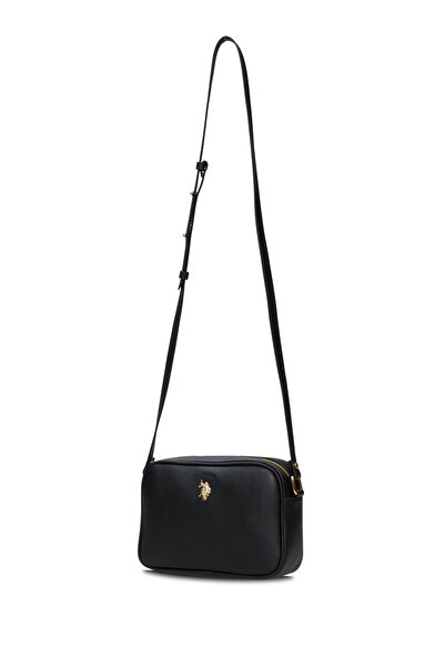 U.S. Polo Assn. حقيبة ماسنجر نسائية سوداء Us3246