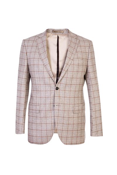 Abdullah Kiğılı Cashmere Patterned Classic Jacket