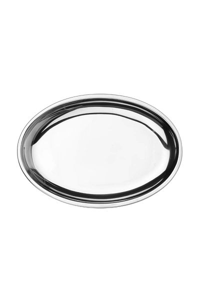 Secret de Gourmet Oval serving tray, stainless steel, 28.5 x 41 cm