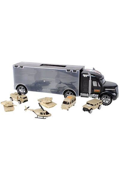 ideal STORE Camion interactiv cu vehicule militare idealSTORE Heavy Duty Army...