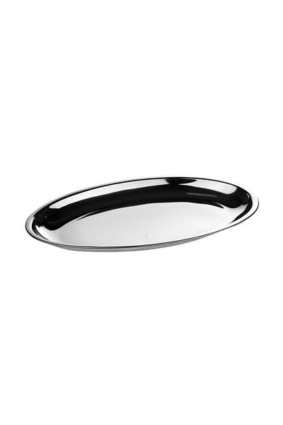 Secret de Gourmet Oval serving tray, stainless steel, 28.5 x 41 cm