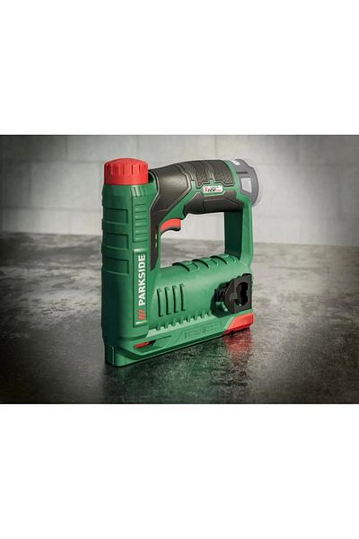 OEM Parkside Cordless Stapler�12V Portable Performance, Without Battery and Charger